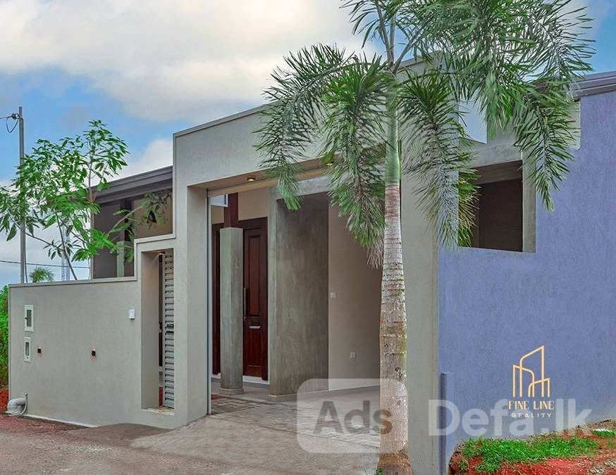 BRAND NEW SINGLE STORY HOUSE FOR SALE IN HOMAGAMA BERUKETIYA